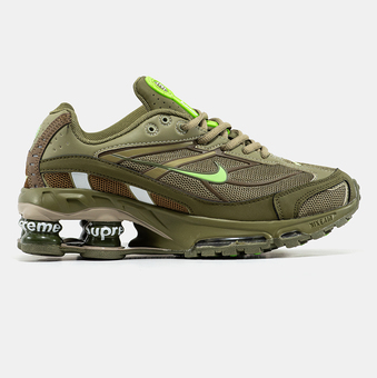 Кроссовки Supreme x Nike Shox Ride 2 Neutral Olive