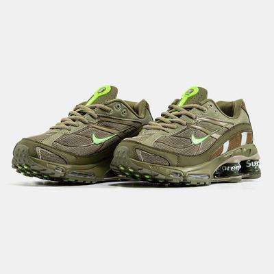 Кросівки Supreme x Nike Shox Ride 2 Neutral Olive DN1615-200 (Хакі) - фото 2 
