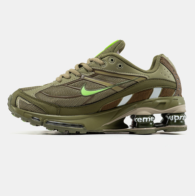 Кросівки Supreme x Nike Shox Ride 2 Neutral Olive DN1615-200 (Хакі) - фото 4 