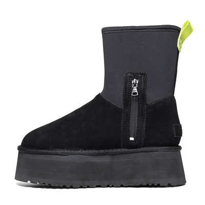 Зимове взуття UGG Classic Dipper Boot Black (Чорний) - фото 5 