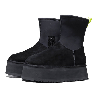 Зимове взуття UGG Classic Dipper Boot Black (Чорний) - фото 2 