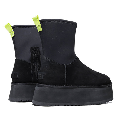 Зимове взуття UGG Classic Dipper Boot Black (Чорний) - фото 4 