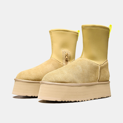 Черевики UGG Classic Dipper Boot Sand (Бежевий) - фото 2 