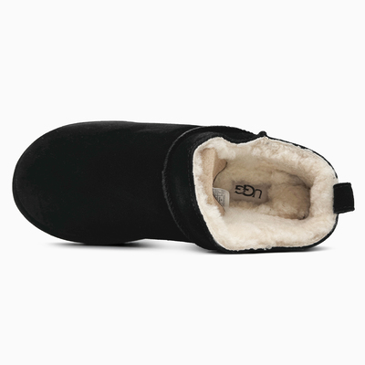 Черевики Ugg Classic Micro Boot Black (Чорний) - фото 3 