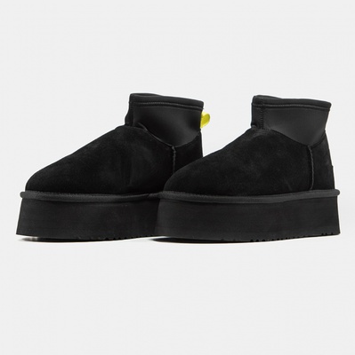Черевики UGG Classic Mini Dipper Black 1168170-BLK (Чорний) - фото 2 