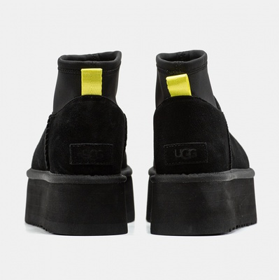 Черевики UGG Classic Mini Dipper Black 1168170-BLK (Чорний) - фото 5 