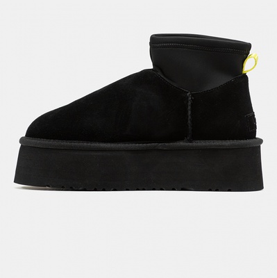 Черевики UGG Classic Mini Dipper Black 1168170-BLK (Чорний) - фото 4 