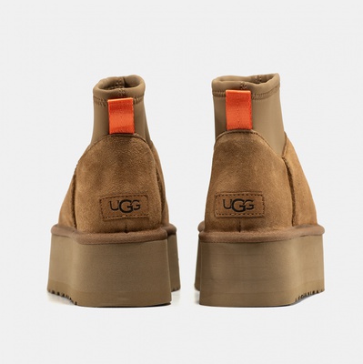 Черевики UGG Classic Mini Dipper Chestnut 1168170-CHE (Коричневий) - фото 5 
