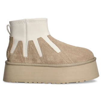 Зимове взуття UGG Classic Mini Dipper Platform Ankle Boots Neutrals
