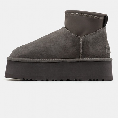 Ботинки UGG Classic Mini Dipper Thundercloud 1168170-THND (Серый) - фото 4 