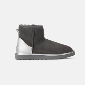 Зимняя обувь UGG Classic Mini Grey Chromium