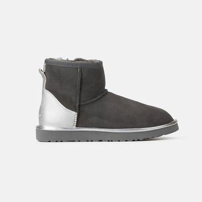 Черевики UGG Classic Mini Grey Chromium (Сірий) - фото 1 Keedy