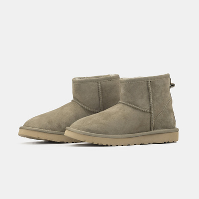 Черевики UGG Classic Mini Khaki (Хакі) - фото 2 