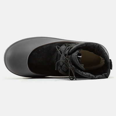 Зимове взуття UGG Classic Mini Lace-Up Weather Black (Чорний) - фото 3 