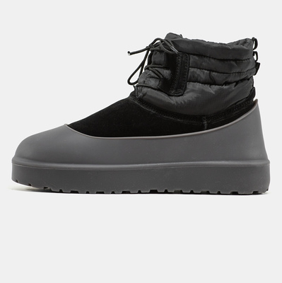 Зимове взуття UGG Classic Mini Lace-Up Weather Black (Чорний) - фото 4 