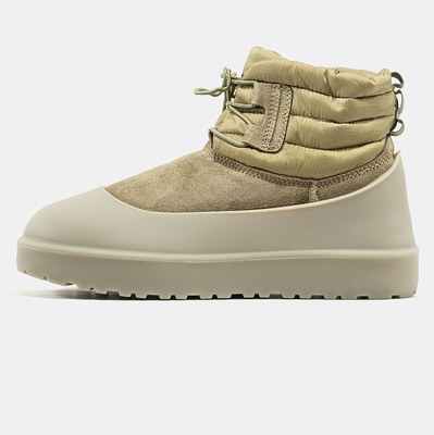 Черевики UGG Classic Mini Lace-Up Weather Dune (Бежевий) - фото 4 