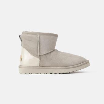 Зимняя обувь UGG Classic Mini Light Grey Lacquer