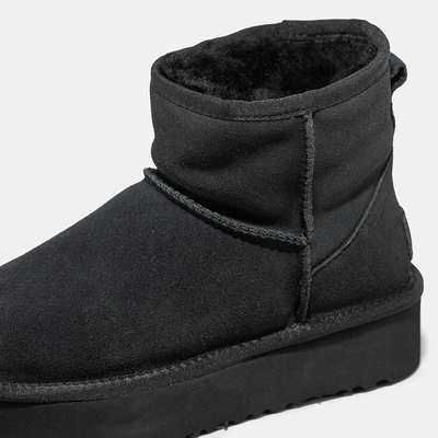 Черевики UGG Classic Mini Platform Black (Чорний) - фото 5 
