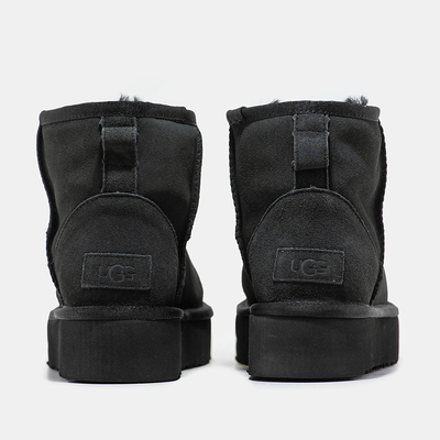 Черевики UGG Classic Mini Platform Black (Чорний) - фото 4 