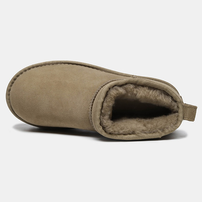 Черевики UGG Classic Ultra Mini Extra Platform Khaki (Хакі) - фото 3 