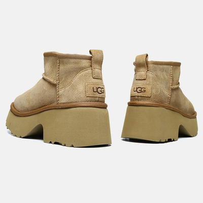 Черевики UGG Classic Ultra Mini New Heights Chestnut 1158311-CHE (Коричневий) - фото 6 