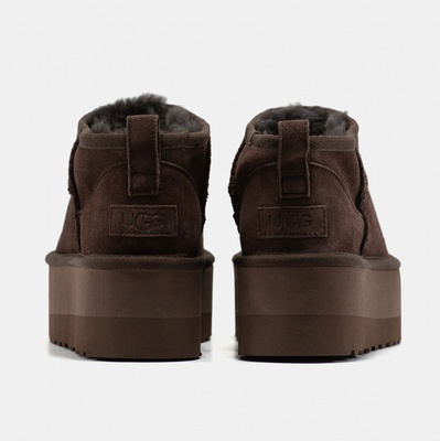 Черевики UGG Classic Ultra Mini Platform Chocolate (Коричневий) - фото 4 
