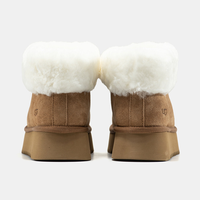 Ботинки UGG Funkette Boots Chestnut (Коричневый) - фото 5 