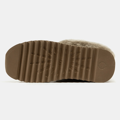 Ботинки UGG Funkette Boots Grey Taupe (Бежевый) - фото 6 