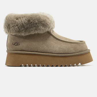 Зимове взуття UGG Funkette Boots Grey Taupe