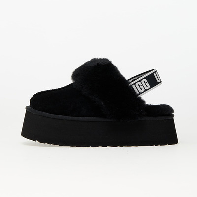 Мюлі UGG Funkette Slipper Platform Black (Чорний) - фото 4 