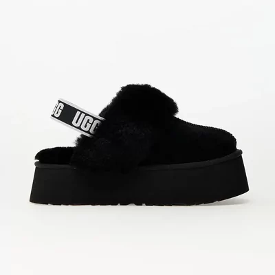 Мюлі UGG Funkette Slipper Platform Black (Чорний) - фото 1 Keedy