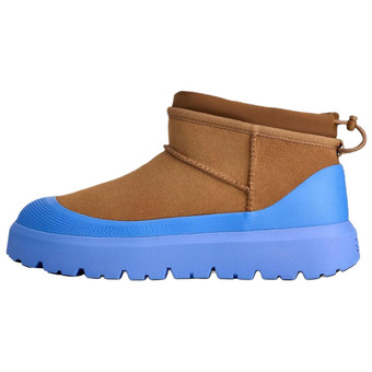 UGG Heritage Weather Hybrid Short Snow Boots Warm Fleece Stylish Leather