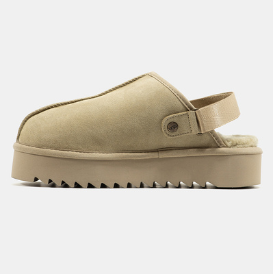 Мюлі UGG Lanah Clog Platform Beige (Бежевий) - фото 4 