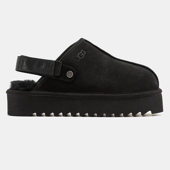 Зимове взуття UGG Lanah Clog Platform Black