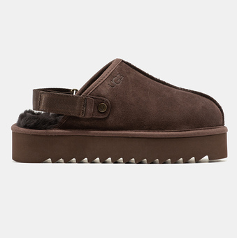 Зимове взуття UGG Lanah Clog Platform Brown