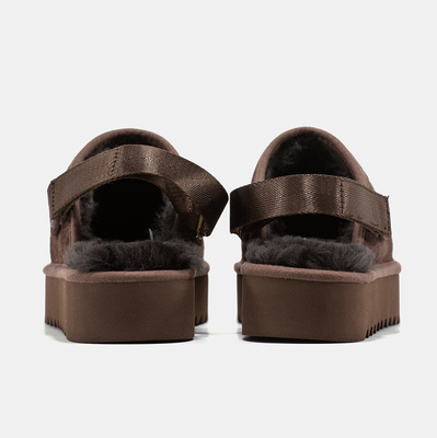 Мюлі UGG Lanah Clog Platform Brown (Коричневий) - фото 5 