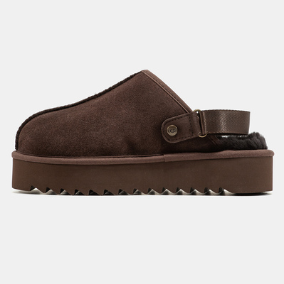 Мюлі UGG Lanah Clog Platform Brown (Коричневий) - фото 4 