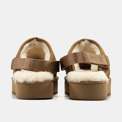 Мюлі UGG Lanah Clog Platform Chestnut (Коричневий) - фото 5 