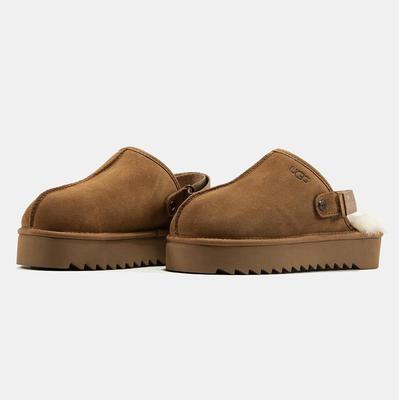 Мюлі UGG Lanah Clog Platform Chestnut (Коричневий) - фото 2 