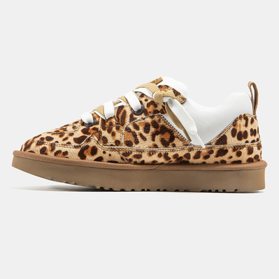 Кроссовки UGG Lo Lowmel Leopard (Коричневый) - фото 4 