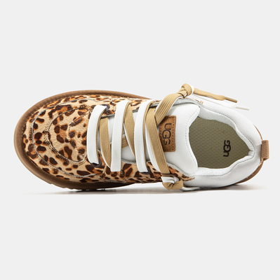 Кроссовки UGG Lo Lowmel Leopard (Коричневый) - фото 3 