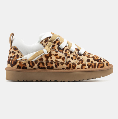 Кроссовки UGG Lo Lowmel Leopard (Коричневый) - фото 1 Keedy