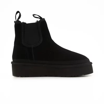 Черевики UGG Neumel Platform Chelsea Black (Чорний) - фото 4 