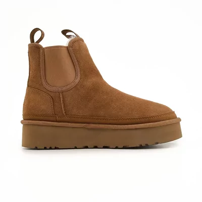 Черевики UGG Neumel Platform Chelsea Chestnut (Коричневий) - фото 4 