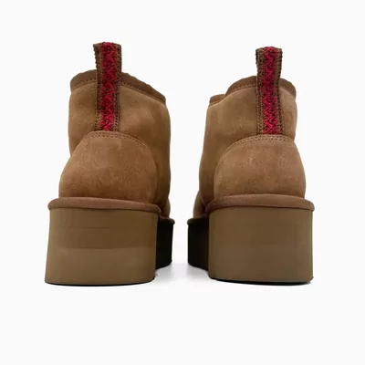 Черевики UGG Neumel Platform Zipper Chestnut (Коричневий) - фото 5 