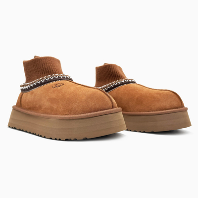 Кросівки UGG Tasman Platform Sock Chestnut (Коричневий) - фото 2 