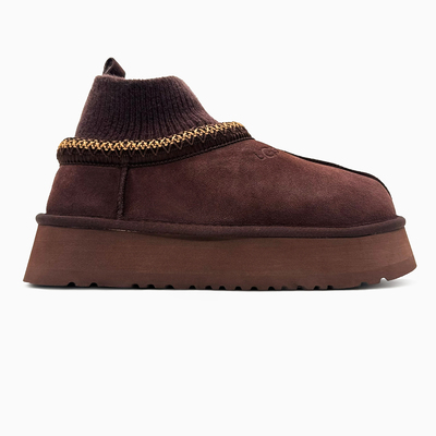 Кросівки UGG Tazz Knit Brown (Коричневий) - фото 1 Keedy
