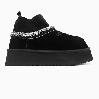Зимове взуття UGG Tazz Platform Knit Black