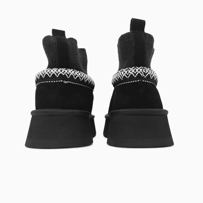Кросівки UGG Tazz Platform Knit Black (Чорний) - фото 5 