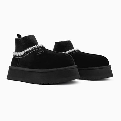 Кросівки UGG Tazz Platform Knit Black (Чорний) - фото 2 